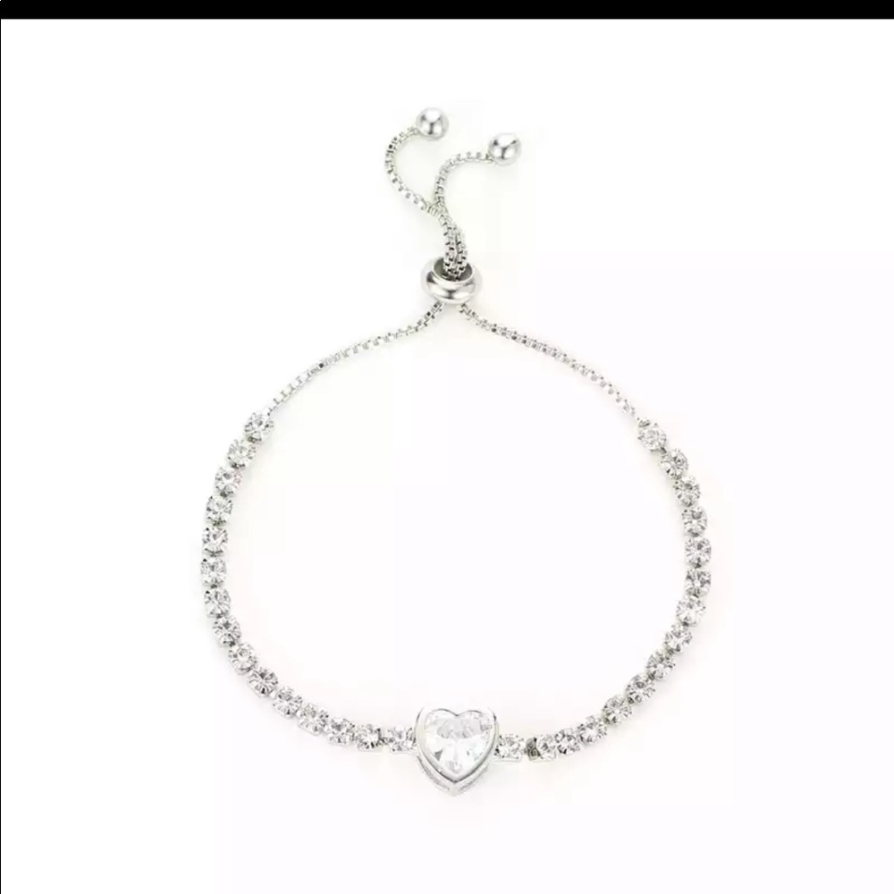 Silver Heart bracelet